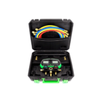 Manifold Digital Profissional 2 Vias Vacuômetro Integrado 90 Gases Refrigerantes DSZH SUPER STARS