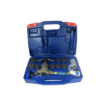 Kit Flangeador de Tubos Excêntrico Sem Bancada 1/4" a 3/4" + Cortador 3/16” a 1.1/4” + Rebarbador DSZH