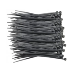 Abraçadeira de Nylon 6.6 Preta 100 x 2,5mm Unidade