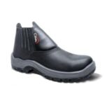 Botina de segurança bidensidade elástico bico PVC lisa