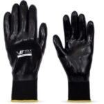 Luva nitril full preta