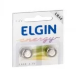 Bateria Alcalina LR44 Cartela 2 Unidades